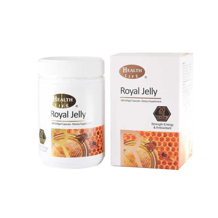 ヘルスライフ ローヤルゼリー( ロイヤルゼリー ) 1400mg 180粒 x 2個セット
