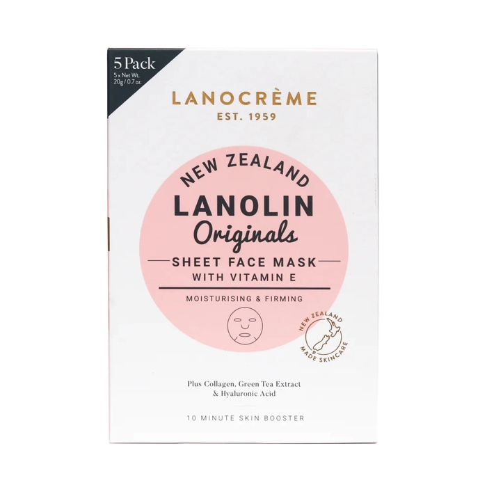 LANOCREME ラノリン シートマスク with ビタミンE