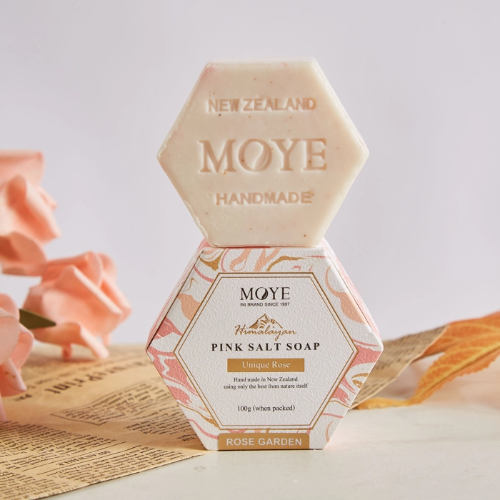 MOYE ピンクソルト ソープ - Rose Garden Pink Pepper 100g