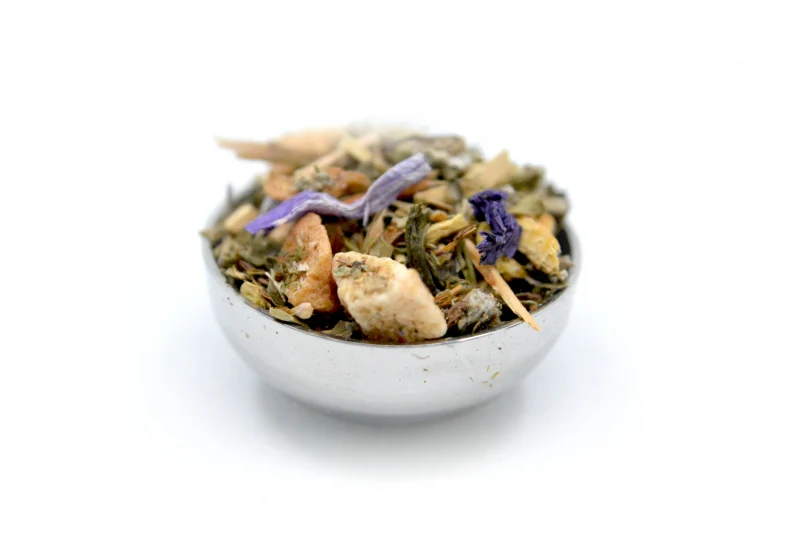 レモンバーム & セントジョーンズワート リラックス ティー 茶葉 50g 袋タイプ - 画像 (2)